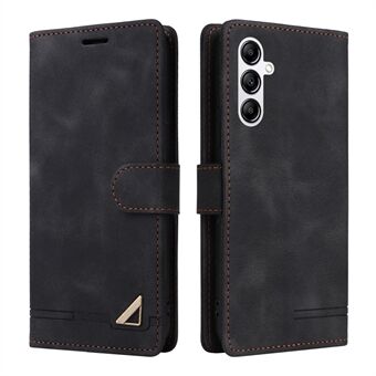 007-serien för Samsung Galaxy A14 5G / 4G Skin-touch Läderplånbok Telefonfodral Flip Stand Anti-droppskydd