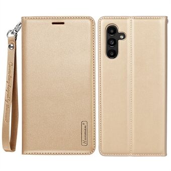 HANMAN Minor-serien för Samsung Galaxy A14 4G / 5G Stötsäkert Stand Telefonplånboksfodral