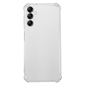 För Samsung Galaxy A14 4G / 5G Transparent TPU-telefonfodral Anti-drop Corners Mobiltelefonskal