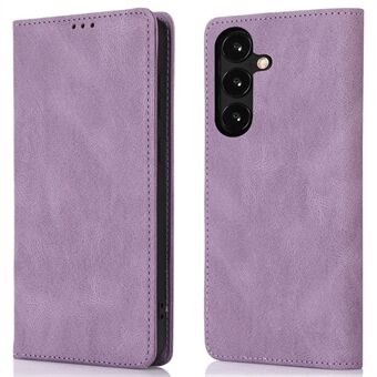 För Samsung Galaxy A14 5G / 4G Magnetiskt Ställ Plånboksfodral TPU+PU Läder Mobiltelefonskal