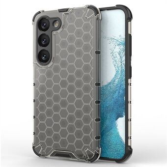 Telefonfodral till Samsung Galaxy S23 Stötsäkert fodral Honeycomb Textured TPU + PC-telefonfodral