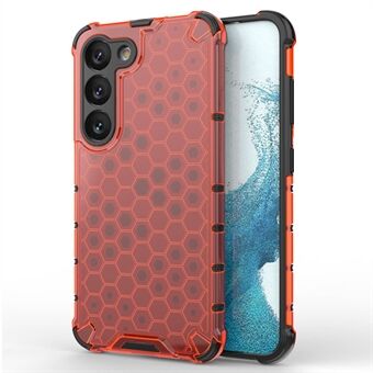 Telefonfodral till Samsung Galaxy S23 Stötsäkert fodral Honeycomb Textured TPU + PC-telefonfodral