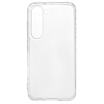 Transparent telefonfodral för Samsung Galaxy S23, stötsäkert krockkuddeskydd Fallsäkert TPU bakstycke