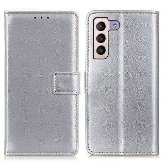 För Samsung Galaxy S23+ PU Läder Stötsäkert telefonfodral Magnetlås Flip Stand Plånboksfodral