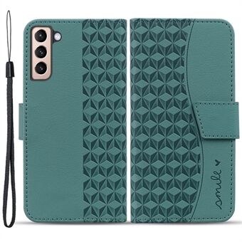 För Samsung Galaxy S23+ Case Präglad PU-läder Plånbok Stöd Mobiltelefonfodral