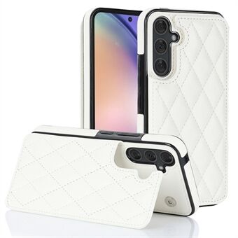 För Samsung Galaxy A54 5G-kortplatser Telefonskydd RFID-blockerande PU-läder+TPU-fodral