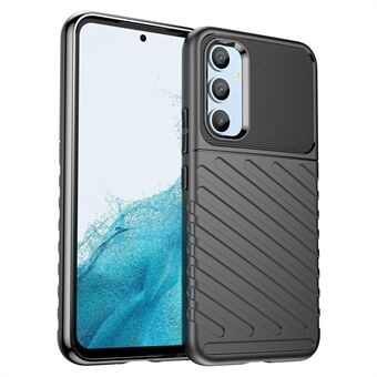 För Samsung Galaxy A54 5G Thunder Series Stötsäkert förtjockad TPU-telefonfodral Twill Texture Anti-Slip Telefonskal