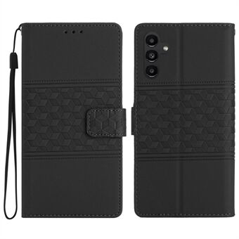 Läderfodral i PU för Samsung Galaxy A54 5G, Retro-präglat mönster Stand Plånbok Skin-touch-känsla Anti Scratch Telefonskydd