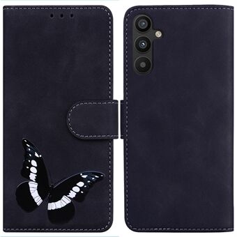 För Samsung Galaxy A54 5G Butterfly Pattern Printing Stand PU Läder Skin-touch Cover Mobiltelefon Plånboksfodral