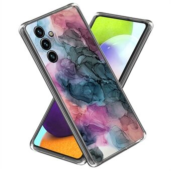 Stötsäkert fodral för Samsung Galaxy A54 5G abstrakt marmortryckt IMD TPU-telefonskal