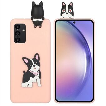 YX-serien för Samsung Galaxy A54 5G söt 3D seriefigur telefonfodral TPU+Siliocne skyddsfodral