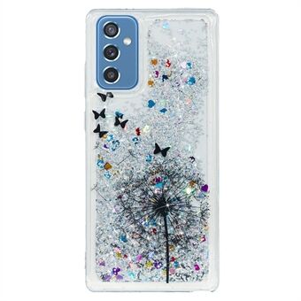 För Samsung Galaxy A54 5G Liquid Quicksand Telefonfodral Präglingsmönster TPU-fodral