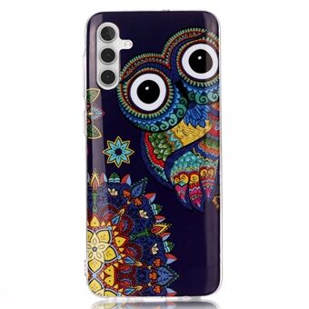 För Samsung Galaxy A54 5G telefonfodral Lysande mönstrat IMD TPU bakfodral