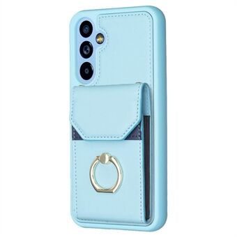 BF29 till Samsung Galaxy A54 5G Stöd PU läder+TPU-fodral Mobilskalet har korthållare