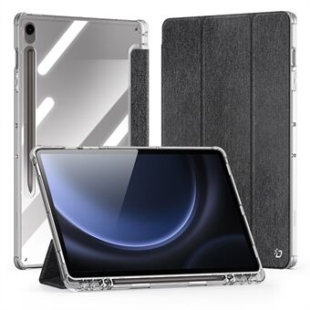 DUX DUCIS Unid Series För Samsung Galaxy Tab S9 FE / S9 Fodral Auto Wake / Sleep TPU+PC+Läder Rengöringsbar Tablet Fodral