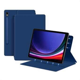 För Samsung Galaxy Tab S9 Magnetiskt Tabletfodral i PU-läder Stötskyddande Tabletoverdrag