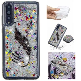 Präglingsmönster Quicksand TPU-fodral till Huawei P20 Pro