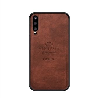 PINWUYO Honorable Series PC + TPU + Läderkombifodral till Huawei P30