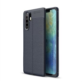 Litchi Texture TPU-skal till Huawei P30 Pro