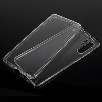 2-i-1 Avtagbart Helomslutande TPU Fram- och Baksidesfodral för Huawei P30 Pro - Transparent