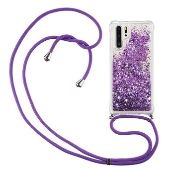 Glitter Powder Quicksand TPU-skal till Huawei P30 Pro