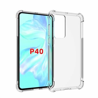 Transparent stötsäker TPU-skal till Huawei P40