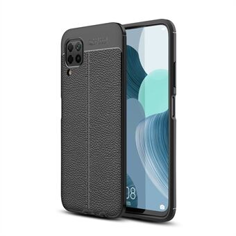 Litchi Surface Soft TPU Back Protector Case för Huawei nova 6 SE / nova 7i / P40 Lite