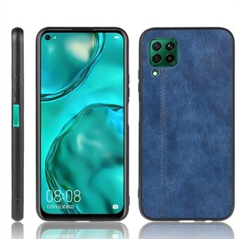 Läderbelagt PC + TPU Hybrid skalfodral till Huawei P40 lite / nova 7i / nova 6 SE