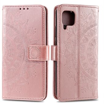 Imprint Flower Leather Special Cover för Huawei P40 lite / nova 7i / nova 6 SE