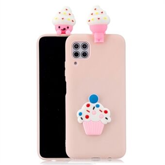 3D Doll Decor Soft TPU Phone Back Shell för Huawei P40 Lite / Nova 6 SE / Nova 7i