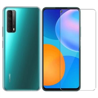 Telefonfodral för Huawei P Smart 2021 / Y7a TPU-skal + skärmskydd i härdat glas