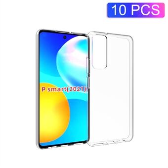 10st/pack Telefonskyddande TPU-skal Anti-Slip Inner för Huawei Y7a/P Smart 2021