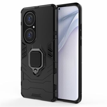 Cool Guard PC + TPU Combo välskyddat Kickstand Hybrid Phone Cover Case för Huawei P50 Pro