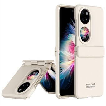 För Huawei P50 Pocket-fodral, hopfällbart telefonfodral av stöttålig plast.