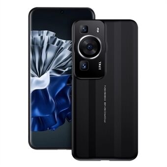 Anti-dropp telefonfodral för Huawei P60, kameralinsskydd Gummibelagt telefon PC-fodral