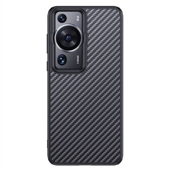 För Huawei P60 Pro / P60 Kevlar Fiber TPU Anti-dropp telefonfodral Magnetiskt skyddande skal