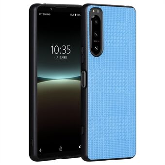 VILI TH Series Mobilfodral för Sony Xperia 1 IV 5G Anti-kollision PU läderbelagd PC+TPU skyddande telefonskal