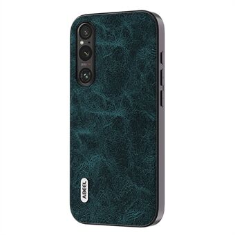 ABEEL Slim Phone Case för Sony Xperia 1 V Shockproof Cover Litchi Texture PU Läder+PC+TPU Telefonskal