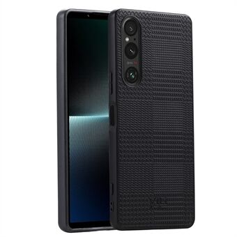 VILI TH Series Telefonskal för Sony Xperia 1 V, PU-läderbelagd PC+TPU-telefonbaksida