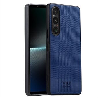 VILI TH Series Telefonväska för Sony Xperia 1 V, PU-läderbelagd PC+TPU-telefonbakstycke.