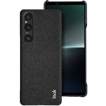 IMAK Ruiyi-serien för Sony Xperia 1 V-fodral dammsäkert PU-läder + PC-telefonskydd