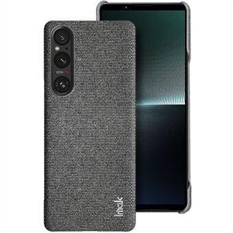 IMAK Ruiyi-serien för Sony Xperia 1 V fodral Dammtät PU-läder + PC-telefonskyddare.