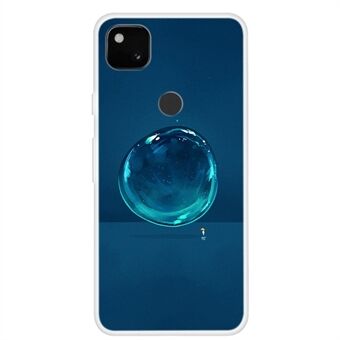 Mönsterutskrift Mjukt TPU-skyddsfodral för Google Pixel 4a