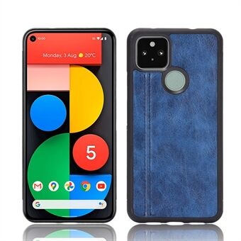 PU-läderbelagd PC + TPU-hybridtelefonskal för Google Pixel 5