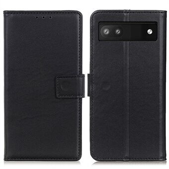 Anti-Drop Flip Folio PU Läderskal med fällbar stådesign för plånbokstelefonfodral till Google Pixel 6a