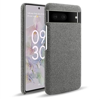 För Google Pixel 7 Säkerhets skal i hårt PC-material med tålig textilstruktur i enfärgat utförande.