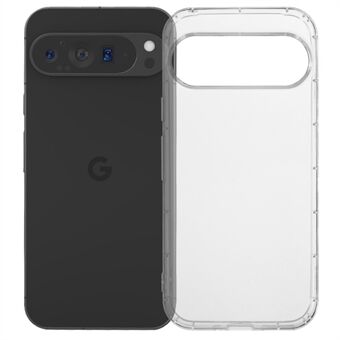 För Google Pixel 9 / 9 Pro TPU-skal Anti-scratch Ultra Clear Telefonöverdrag (Stor bakre linsöppning)