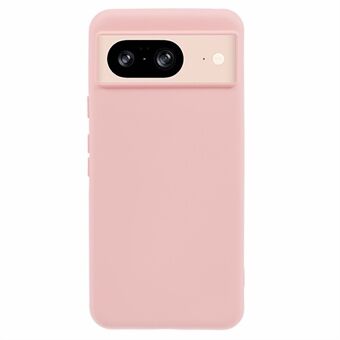 För Google Pixel 8-fodral 2,0 mm TPU-telefonhölje med båge på kanten.