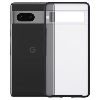 X-LEVEL För Google Pixel 7 5G-skal PC+TPU Telefonfodral Frostat baksida - Svart