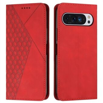 För Google Pixel 9 Pro / Pixel 9 Fodral Skinnkänsla PU Läder Skal Grossist Mobiltelefonstöd/Omslag